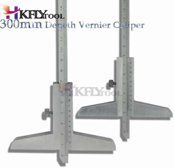 300 Mm 12 "Diepte Schuifmaat Gauge Diepte Schuifmaat Diepte Meten 0-300 Mm Micrometer Meten tool