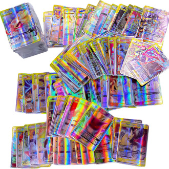 300 PCS French Version Pokemon Card Featuring 100 tag team 200 Gx 150V(40VMAX)