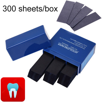 300 Sheet/Box Dental Articulating Paper Strips Dentistry Lab Instrument Occlusion of Teeh Tools Dentist Material 55*18mm