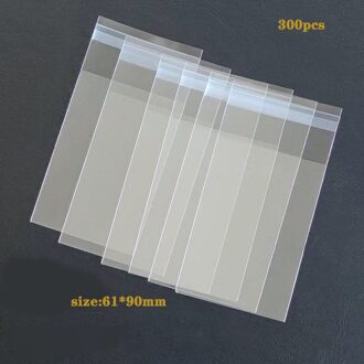 300 Stks/partij Transparante Card Protector Voor Bordspellen Kaarten Verzamelen Card Mouwen