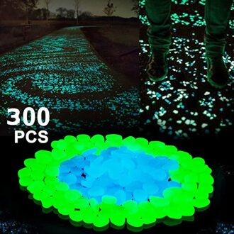 300 Stuks Stenen Glow In The Dark Tuin Steentjes Glow Stones Rocks Voor Tuin Steentjes Loopbruggen Lichtgevende Stenen Tuin Decoratie