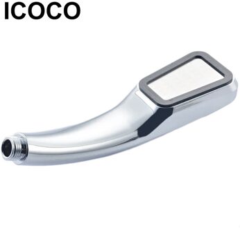 300 Tiny Gaten Druk Water Booster Saving Vierkante Douchekop Handheld Vierkante Baden Sproeier Badkamer Handdouche