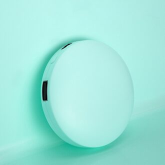 3000 Mah Usb Oplaadbare Elektrische Hand Warmers Draagbare Batterij Led Elektrische Hand Warmer Heater Reizen Thuis Mini Pocket Warmer groen