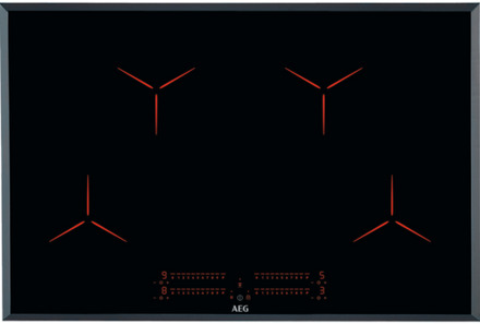 3000 serie Pure Black inductie Kookplaat 80 cm IPE8453SFB