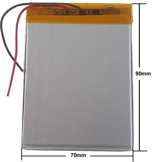 3000Mah 3.7V Polymeer Lithium-Ion 357090 Batterij Vervanging Tablet Batterij Voor Tablet Pc 7 Inch MP4 MP3