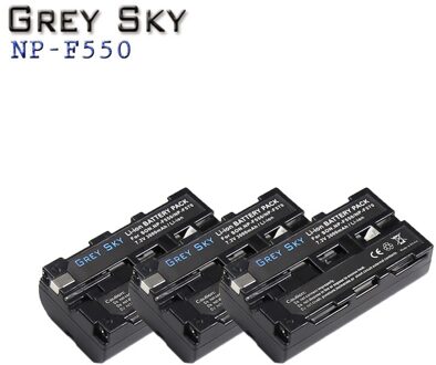 3000Mah NP-F550 Np F550 NPF550 Batterij + Lcd Oplader Voor Sony NP-F330 NP-F530 NP-F570 NP-F730 NP-F750 Hi-8 GV-D200 L10 3 accu