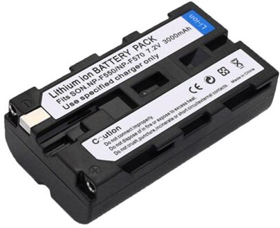 3000Mah NP-F550 Np F550 NPF550 Oplaadbare Li-Ion Batterij Pack Voor Sony NP-F330 NP-F530 NP-F570 NP-F730 NP-F750 Hi-8 1accu