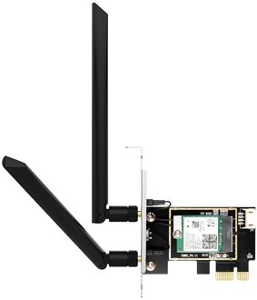 3000Mbps Intel AX200 Wifi 6 Pcie Card 802.11ax Pci Wifi Draadloze 5.1 Pc Adapter Intel AX200 Kaart Met Desktop adapter