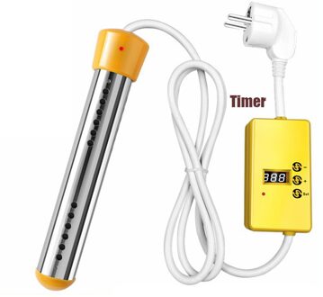 3000W Eu 220V Elektrische Boiler Water Verwarmingselement Draagbare Onderdompeling Schorsing Badkamer Zwembad Au/Eu/Uk Plug HK0625DF-geel