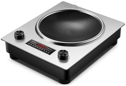 3000W Verbeterde Concave Inductiekookplaat Huishoudelijke Concave Bodem Koken Pan Geïntegreerde Commerciële Batterij Kachel CN