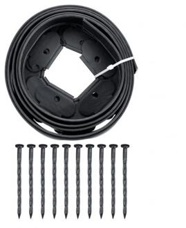 300Cm/500Cm Plastic Tuin Gazon Bloem Bed Hek Landschap Rand Decor Met Pin Tuin Hek Vaste Tuin netto Luifel Gazon Rand 3M