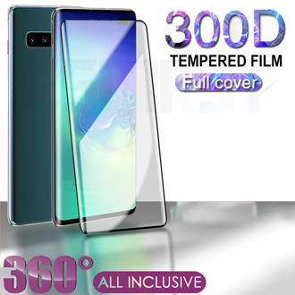 300D Curved Tempered Glass For Samsung Galaxy S9 S10 S20 Plus S10e Glass Screen Protector Note 8 9 10 S20 Ultra Protection Film