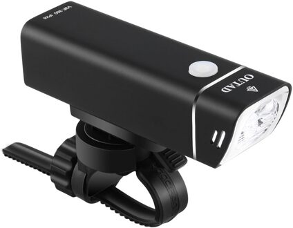 300Lm Fiets Front Light Fiets Lamp Front Led Koplamp Zaklamp Fakkel Ipx6 Waterdichte Usb Opladen Veiligheid Licht Met Beugel