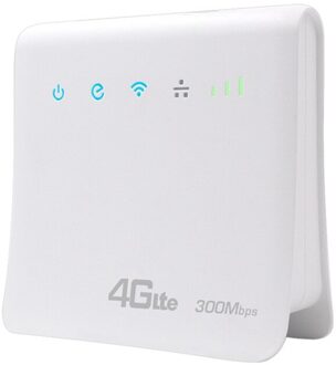 300Mbps Wifi Routers 4G Lte Cpe Mobiele Router Met Lan-poort Ondersteuning Sim-kaart Draagbare Draadloze Wifi Router-Eu Plug