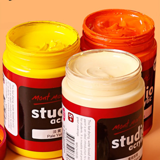 300ml 500ml Professional Acrylic Paint Waterproof Non-fading Paint Hand-painted Wall Paint Dye Artist Painting Handmade Graffiti