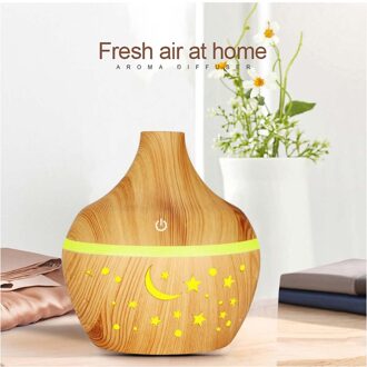 300Ml Air Humidifer Led Kleurrijke Ultrasone Aroma Luchtbevochtiger Essentiële Olie Diffuser Aroma Aromatherapie Luchtbevochtiger