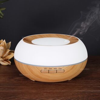300ml Aroma Essentiële Olie Diffuser Ultrasone Cool Mist Luchtbevochtiger LED Nachtlampje voor Kantoor Thuis Slaapkamer Woonkamer Yoga SPA eu plug
