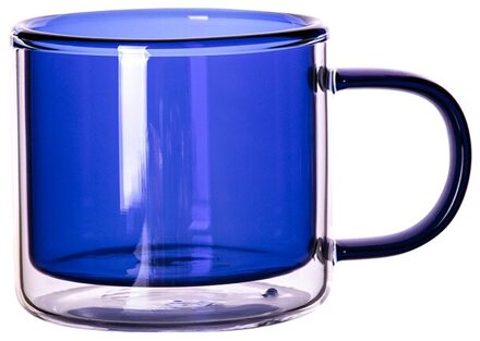 300Ml Hittebestendige Dubbele Wand Glazen Beker Bier Koffiekopje Handgemaakte Creatieve Bier Mok Thee Cup Whisky Glas cups Drinkware 1