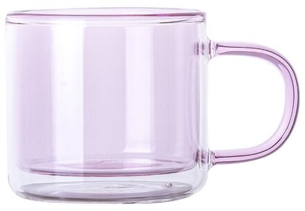 300Ml Hittebestendige Dubbele Wand Glazen Beker Bier Koffiekopje Handgemaakte Creatieve Bier Mok Thee Cup Whisky Glas cups Drinkware 2