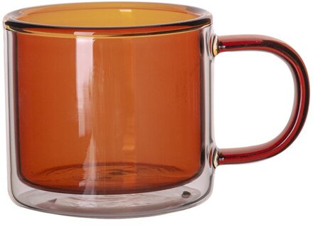 300Ml Hittebestendige Dubbele Wand Glazen Beker Bier Koffiekopje Handgemaakte Creatieve Bier Mok Thee Cup Whisky Glas cups Drinkware 6