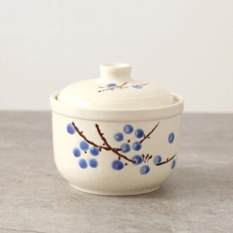 300Ml Japanse Keuken Soep Stoofpot Serviesgoed, Waterdicht Keramisch Stoom Ei Kom Met Deksel, Huishoudelijke Mini Dessert Stoofpot Bekers Bordeaux