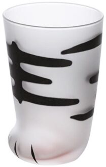 300Ml Kat Klauw Koffie Mok Cup Frosted Glas Drinkware Ontbijt Melk Thee Sap Huishoudelijke Cups Kids Koppels Meisjes 6