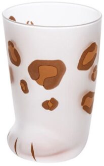 300Ml Kat Klauw Koffie Mok Cup Frosted Glas Drinkware Ontbijt Melk Thee Sap Huishoudelijke Cups Kids Koppels Meisjes 7