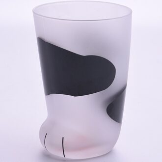 300Ml Kat Klauw Koffie Mok Cup Frosted Glas Drinkware Ontbijt Melk Thee Sap Huishoudelijke Cups Kids Koppels Meisjes