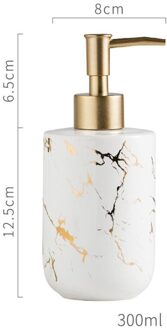 300Ml Keramiek Emulsie Flessen Creatieve Latex Flessen Vloeibare Zeep Dispensers Badkamer Set Woondecoratie Badkamer Acce