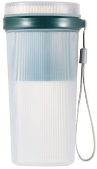 300Ml Mini Elektrische Fruit Juicer Draagbare Usb Oplaadbare Smoothie Maker Sport Fles Sap Cup Multifunctionele Juicer groen