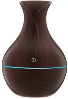 300Ml Usb Luchtbevochtiger Elektrische Aroma Air Diffuser Hout Ultrasone Essentiële Olie Aromatherapie Cool Mist Maker Voor Thuis Auto 1