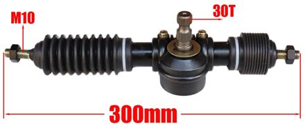 300Mm Stuurbekrachtiging As Rack Pinion Montage Voor Diy China Go Kart Buggy Karting Atv Utv Fietsonderdelen