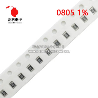 300pcs 1% 0805 SMD resistor 0R ~ 10M 1/8W 0 0.1 1 10 100 150 220 330 ohm 1K 2.2K 10K 100K 0R 1R 10R 100R 150R 220R 330R 1M 10M