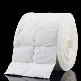 300Pcs/500Pcs Soft Cotton Nail Doekjes Gel Nagellak Remover Uv Led Gel Vernis Dust Cleaning Lint gratis Nagels Papier Pads Servetten 300stk