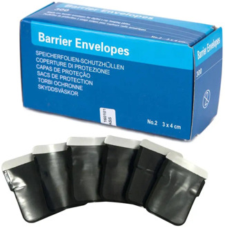 300Pcs/Bag Dental Consumables Materials Dental Barrier Envelopes Dental Bags For X-ray Film 0# 1# 2# X-ray Film Bags