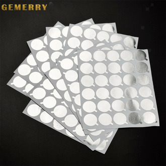 300Pcs Disposable Glue Sticker For Eyelash Extension Waterproof Special Lash Glue Plate Pad Film Glue Pad Silver Patches