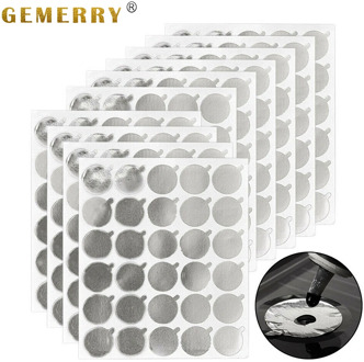 300pcs Disposable Grafted Eyelash Glue Sticker Holder Pallet Eyelash Extension Glue Pad Under Lash Jade Stone Eyes Makeup Tool