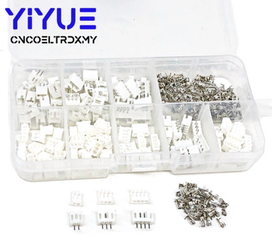 300pcs PH2.0 2p 3p 4 pin 2.0mm Pitch Terminal Kit / Housing / Pin Header JST Connector Wire Connectors Adaptor PH Kits