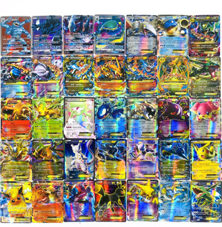 300Pcs Pokemons Toy gx non repeat Shining English Cards Game Battle Carte Trading Children Pokemon card Toys