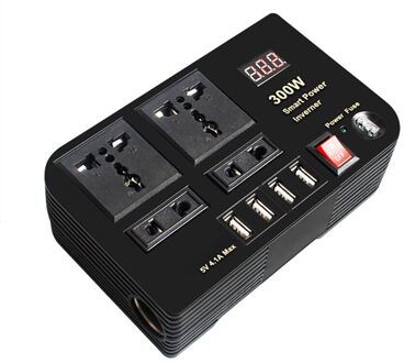 300W Auto Power Inverter Gemodificeerde Sinus Dc 12V/24V Naar Ac 220V 50hz High-Power Power Inverter Charger Converter Voltage