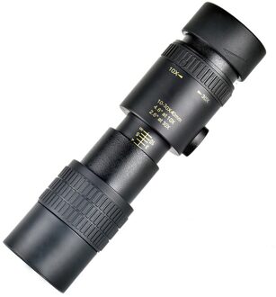 300X 40Mm Monoculaire Telescoop Compact Intrekbare Zoom Waterdicht Professionele Hd Glas Met Statief Kijken Wandelen Camping Lens