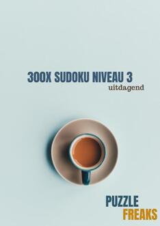 300x SUDOKU NIVEAU 3 - (ISBN:9789464185782)