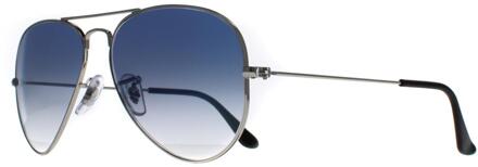 3025 Aviator Zonnebril - Zilver - Medium 58 mm