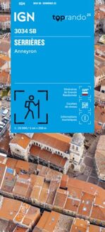 3034 SB - Serie Bleue Serrières / Anneyron | IGN - Institut Géographique National1