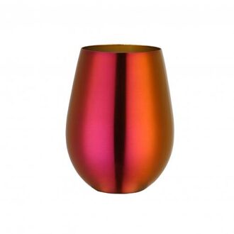 304 Mokken Grote Capaciteit Bier Melk Koffie Cups Bar Rvs Wijn Glazen Koffie Drank Bier Drinkware Water Cup Rood