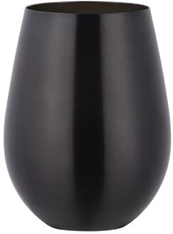 304 Mokken Grote Capaciteit Bier Melk Koffie Cups Bar Rvs Wijn Glazen Koffie Drank Bier Drinkware Water Cup zwart