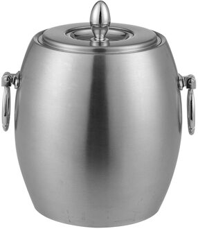 304 Ovale Ijsemmer, Wijn Koelers Rvs Double Wall Champagne Bier Whisky Emmer Keg Bar Accessoires Bars blauw