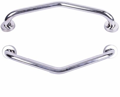 304 Roestvrij Staal Bad Arm Veiligheid Handvat Bad Douche Grab Bad Bar Badkamer Wall Mount Handgreep Wc Bad Leuning