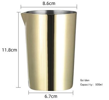 304 Roestvrij Staal Cocktail Shaker Cocktail Shaker Local kleur