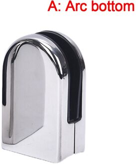 304 Roestvrij Staal Glas Klem Beugel Voor Leuning Post 10-12Mm Glas